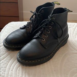 Doc Martens Six Hole Ankle Boots